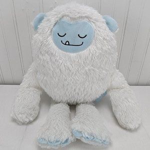 Max Studio White Yeti Plush 18" Stuffed Animal 2021 Blue Face Rare Bigfoot